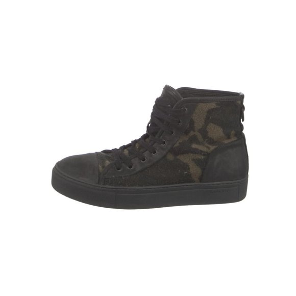 All Saints Other - AllSaints Camo Wool High Top Sneakers 44 11